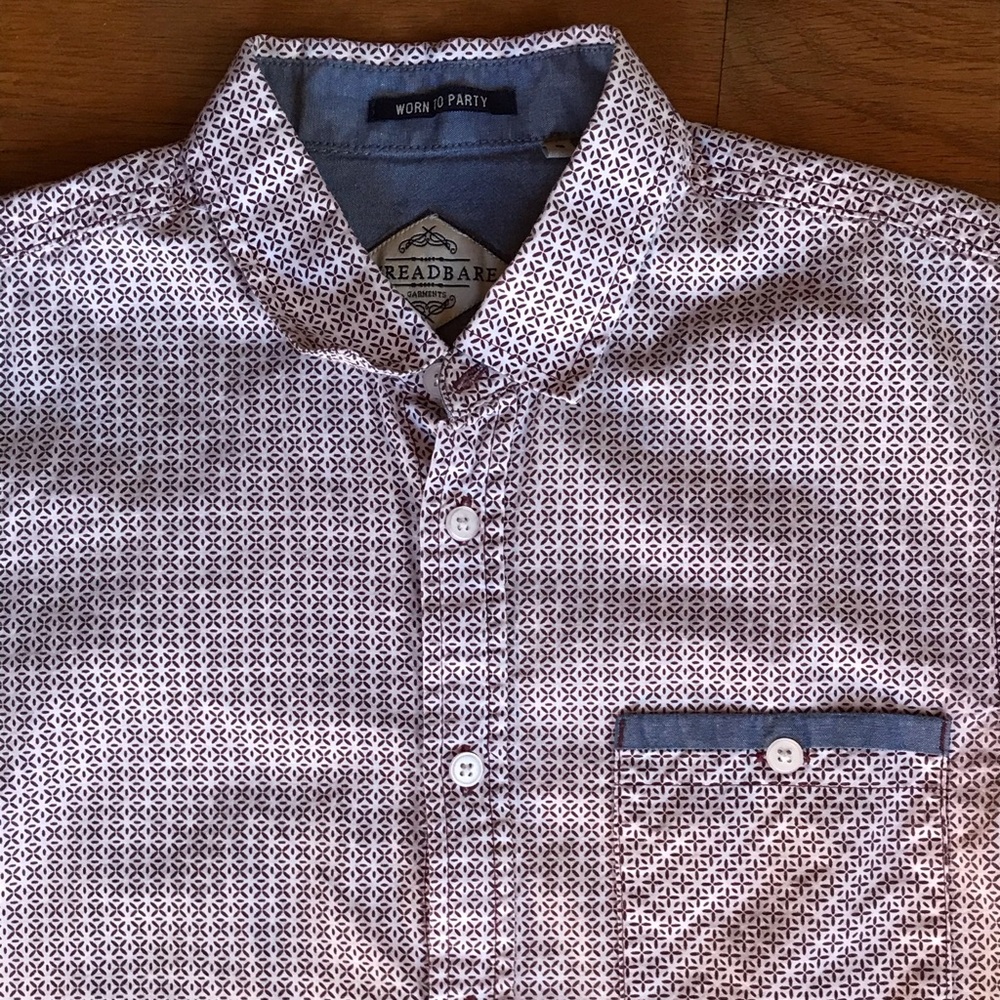 Threadbare Button up Shirt - Worn to Party - Small